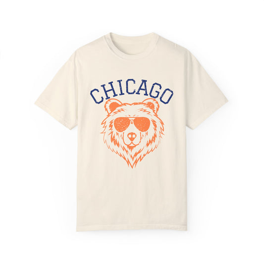 Chicago Football Comfort Colors T-Shirt